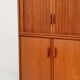 Highboard with tambour doors by Heinrich Riestenpatt