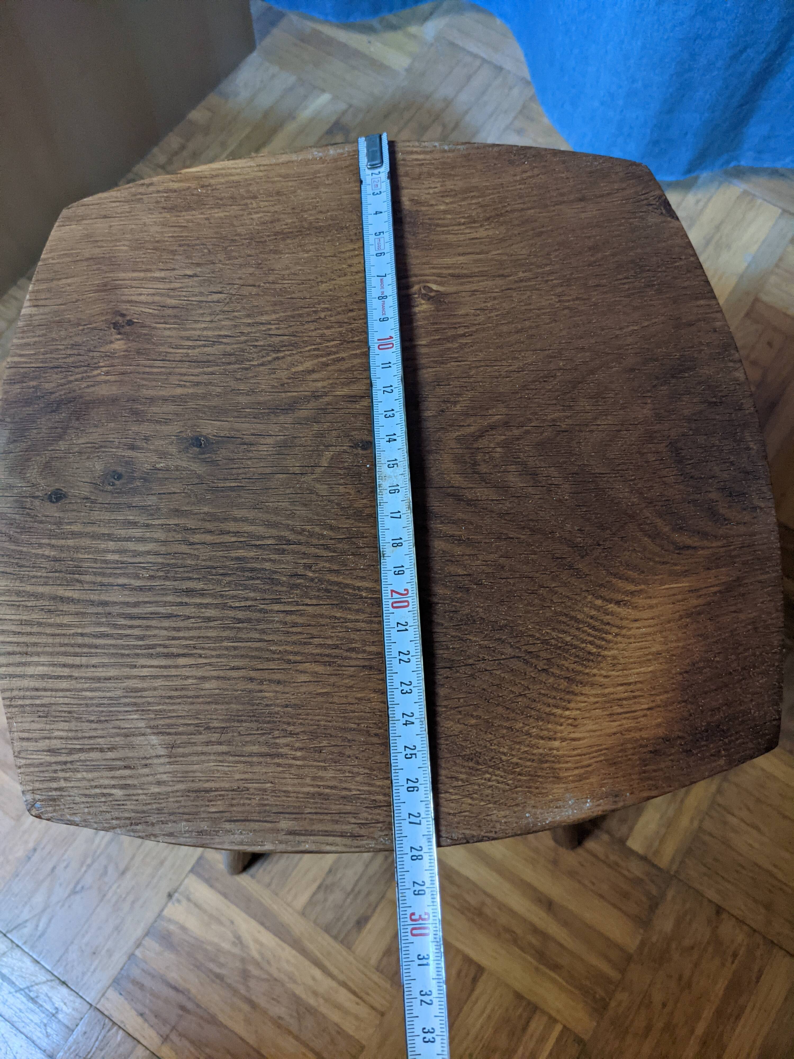 Vintage compass foot stool