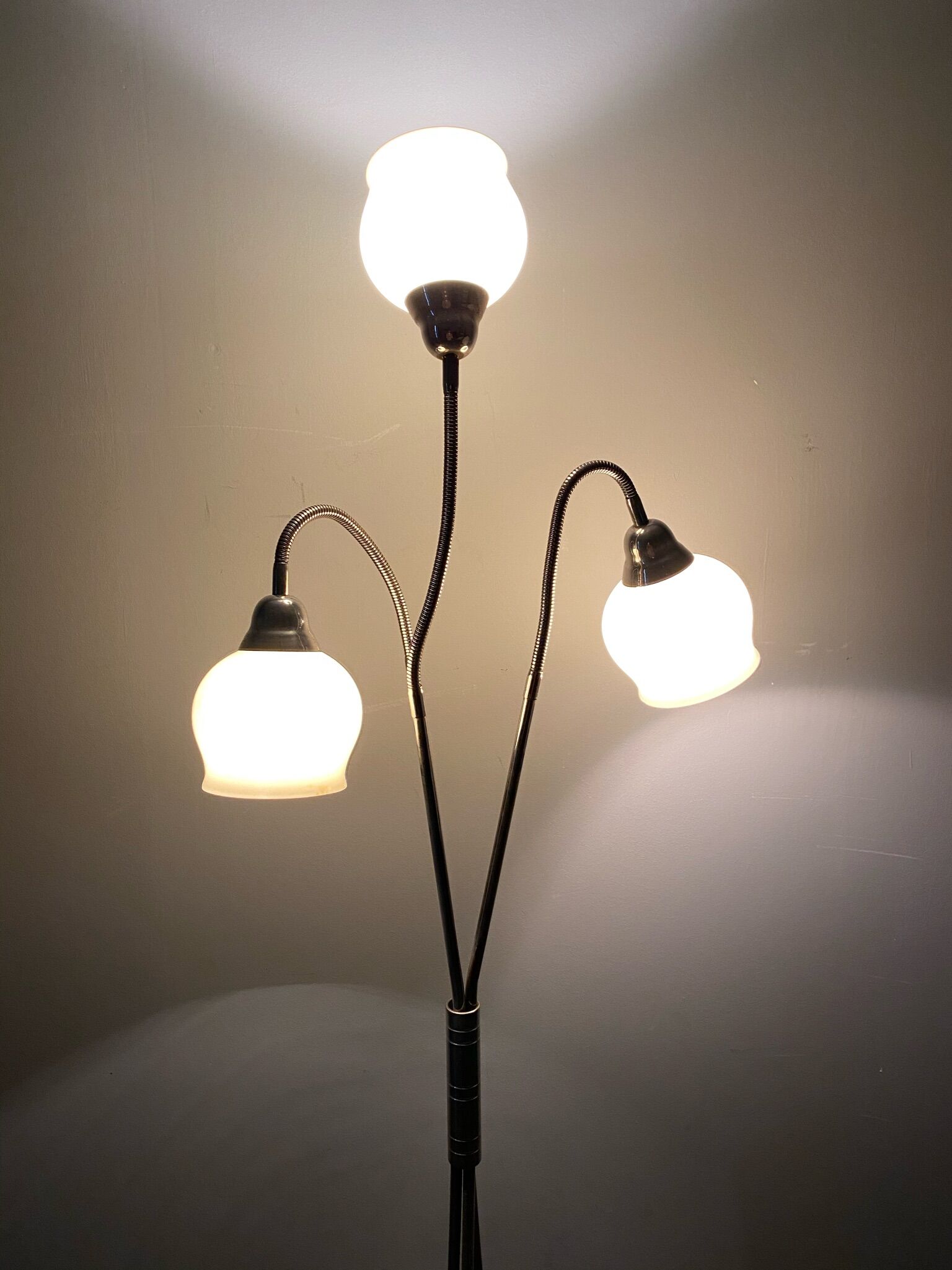 Three-arm lamp, vintage 60’