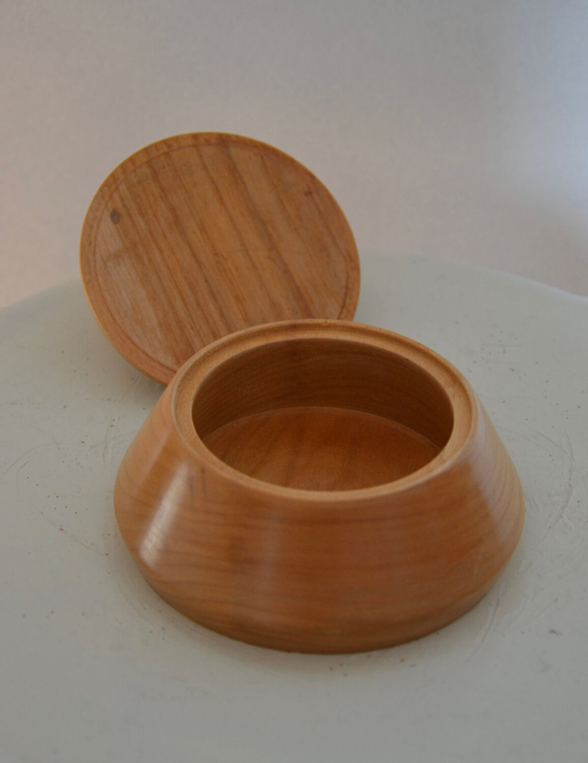 Vintage wooden box signed