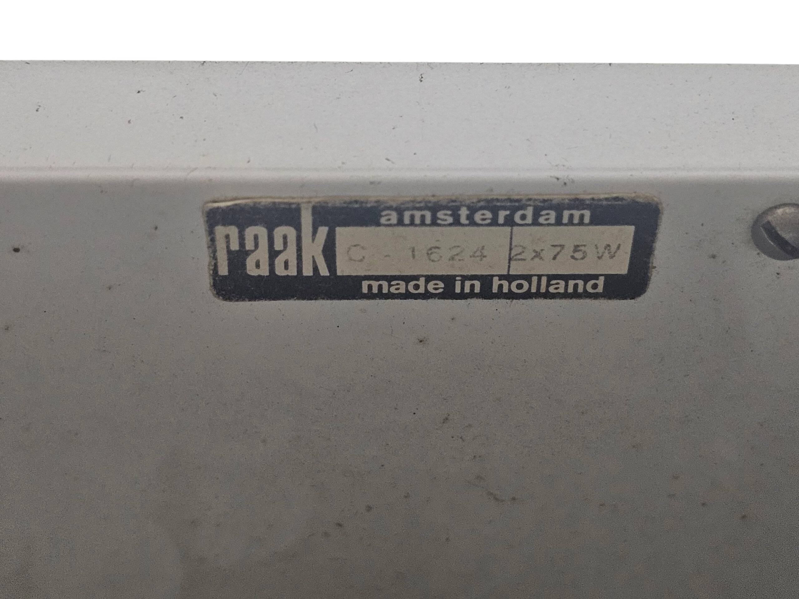 Raak Amsterdam - design Evert J. Jelles - model C-1627-20 - 1960's