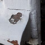 Fenêtre chêne H96,9xL81cm ancienne petits carreaux