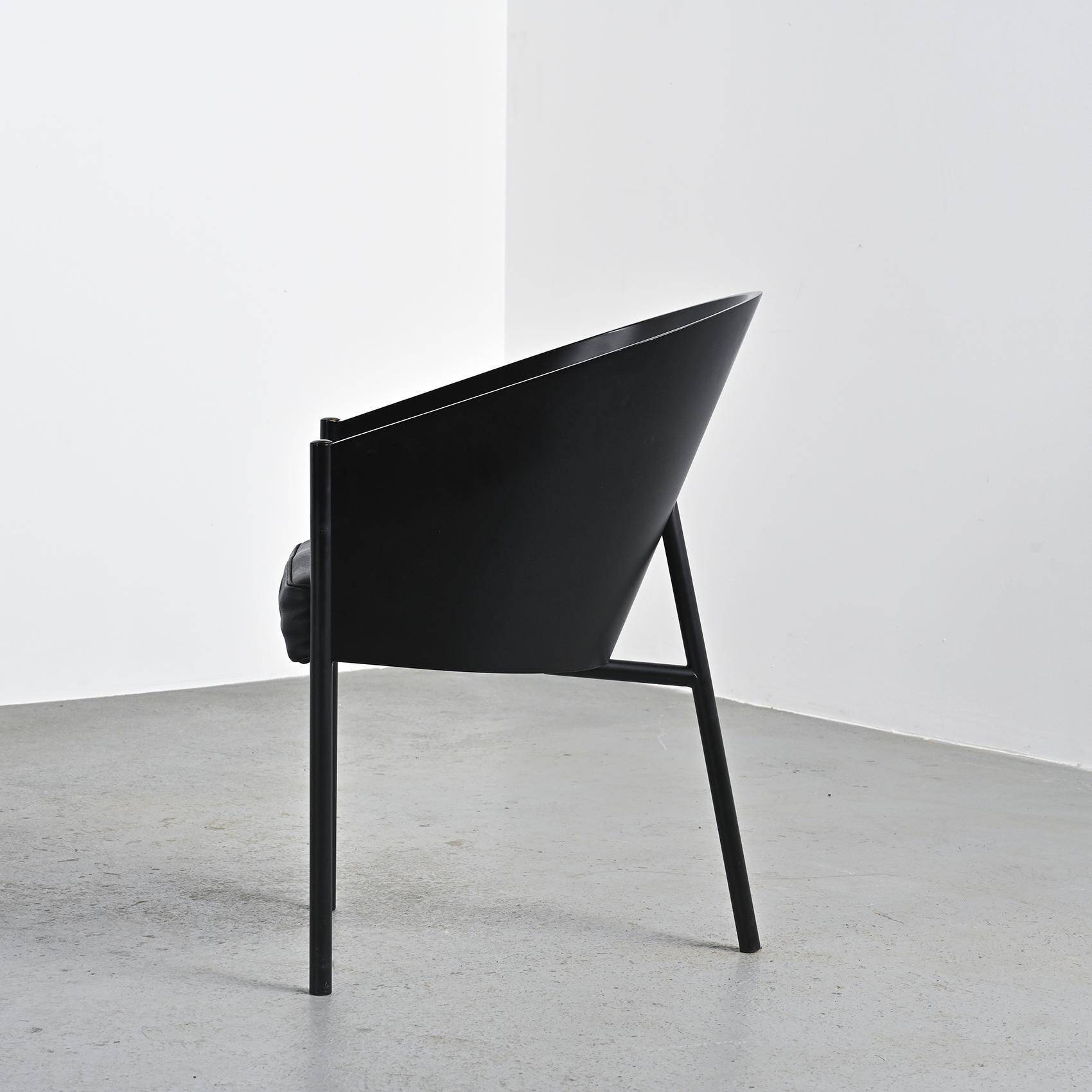 Suite de six fauteuils Costes par Philippe Starck, circa 1984