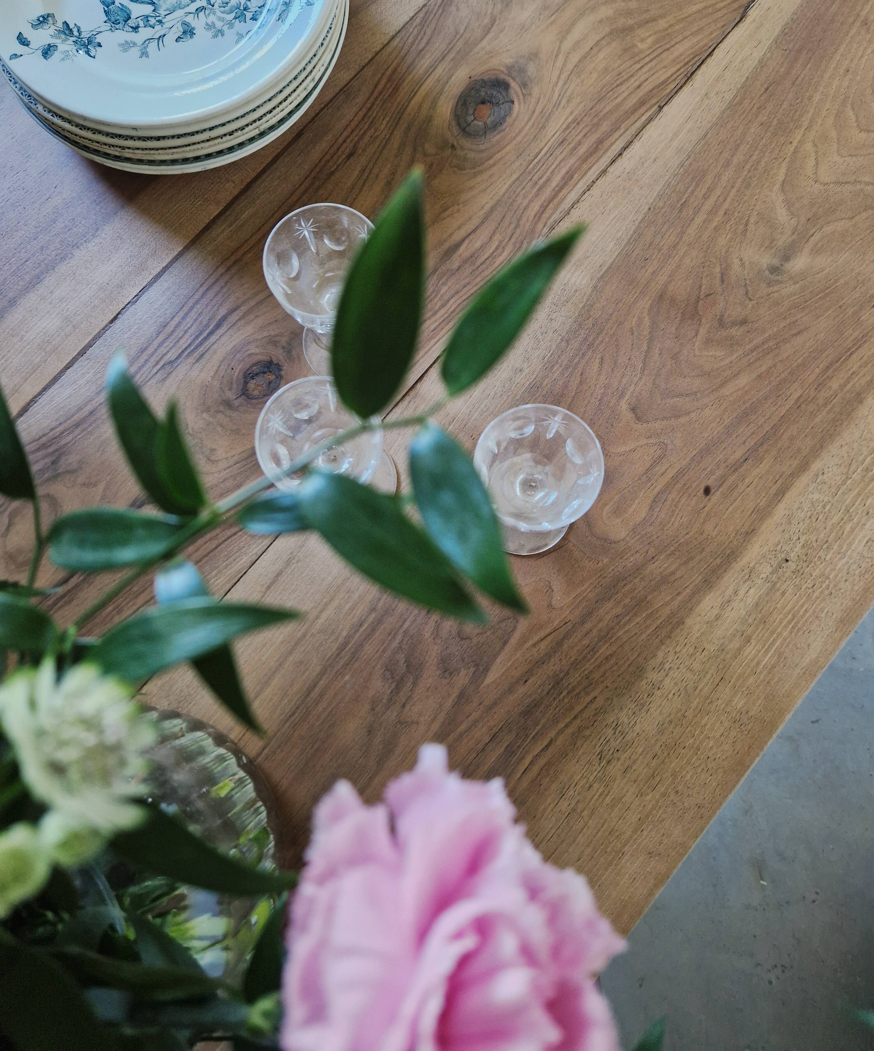 Old and beautiful farmhouse table