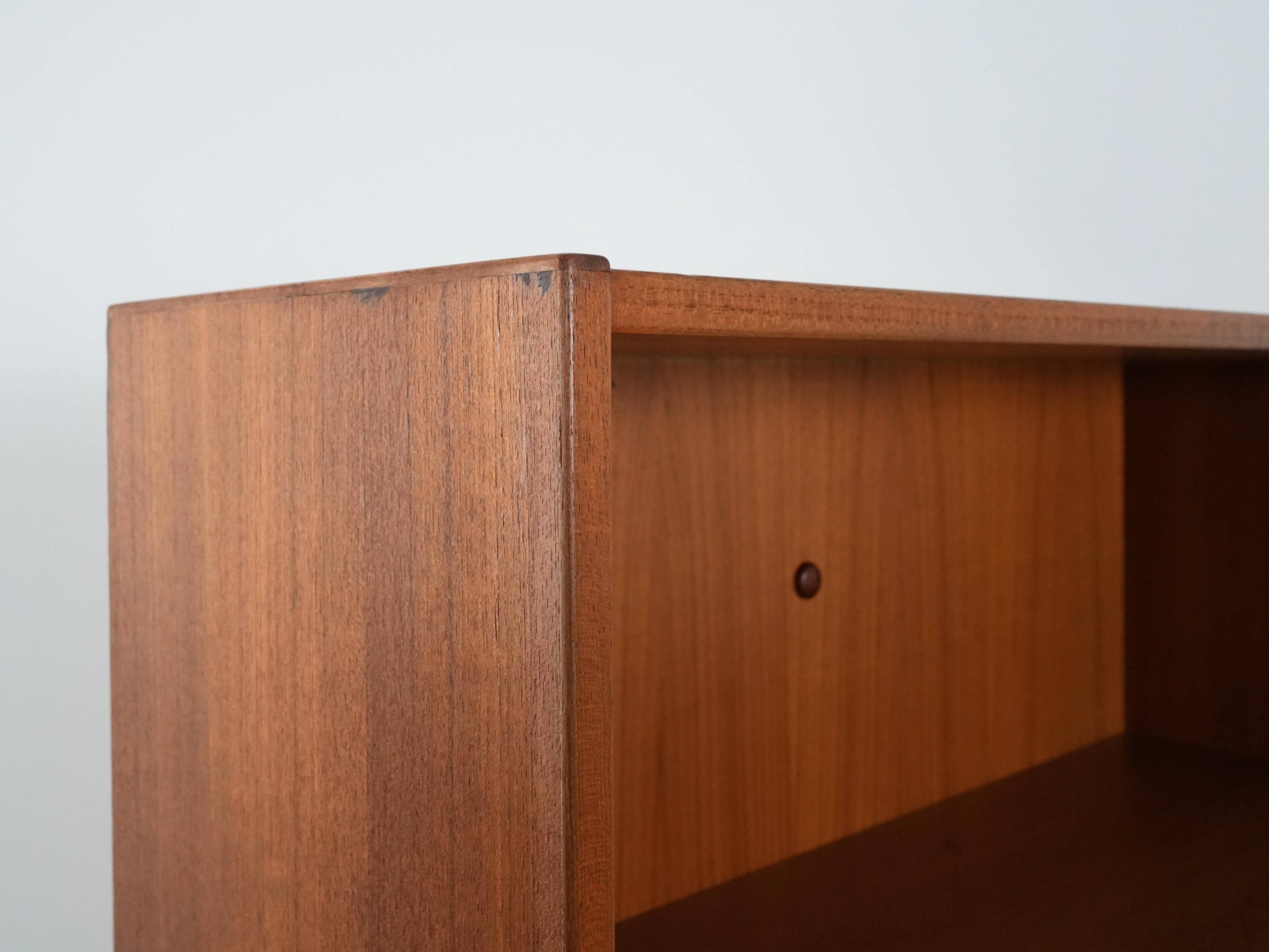 Teak bookcase, Danish design, 1970s, production: Denmark