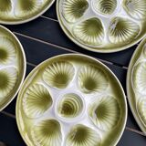 6 plates and dish in Ceramics, Moulin des loups