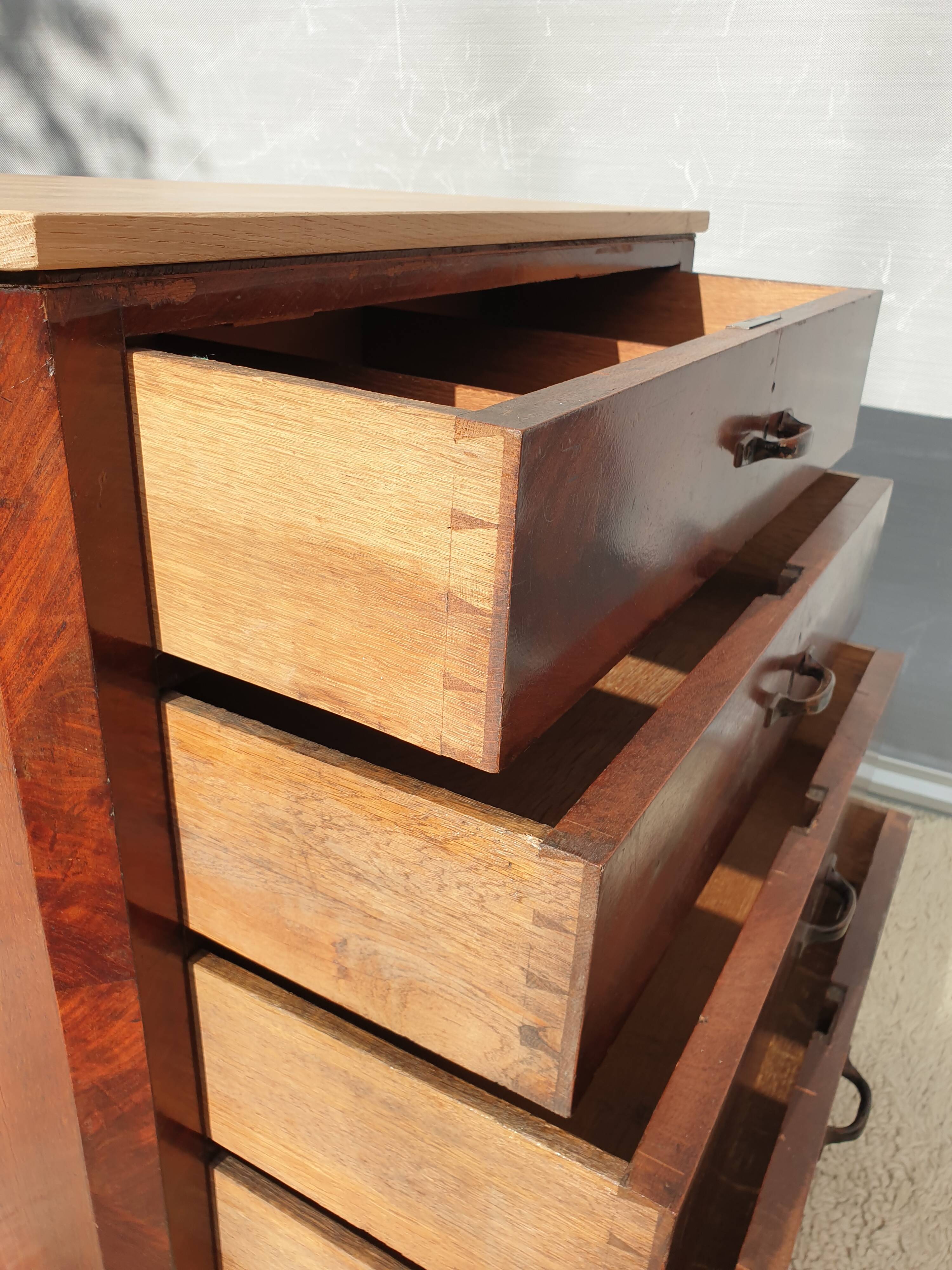 Commode Louis-Philippe acajou