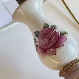 Italian Florentine Porcelain Lamp