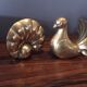 Press paper Peacock brass