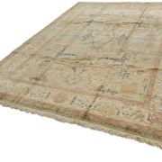 Turkish Handknotted Wool Oushak Rug 270 cm x 370 cm