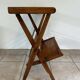 Table d'appoint, porte-revues scandinave vintage