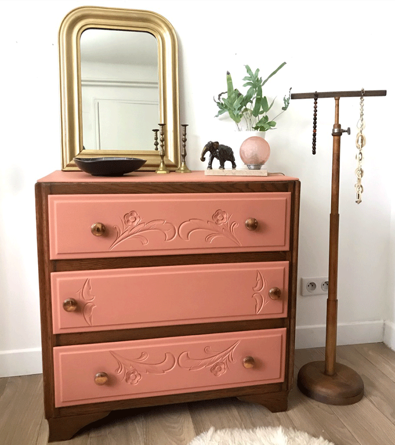 Gilded Louis-Philippe mirror