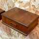 Scandinavian vintage teak bedside tables from the 1960s.