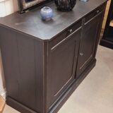 Antique black sideboard