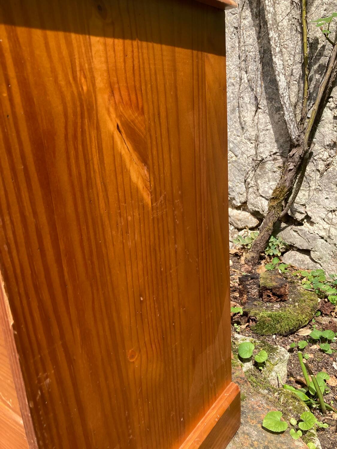 Old trade cabinet with drawers