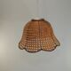 Rattan suspension / lampshade / chandelier / vintage