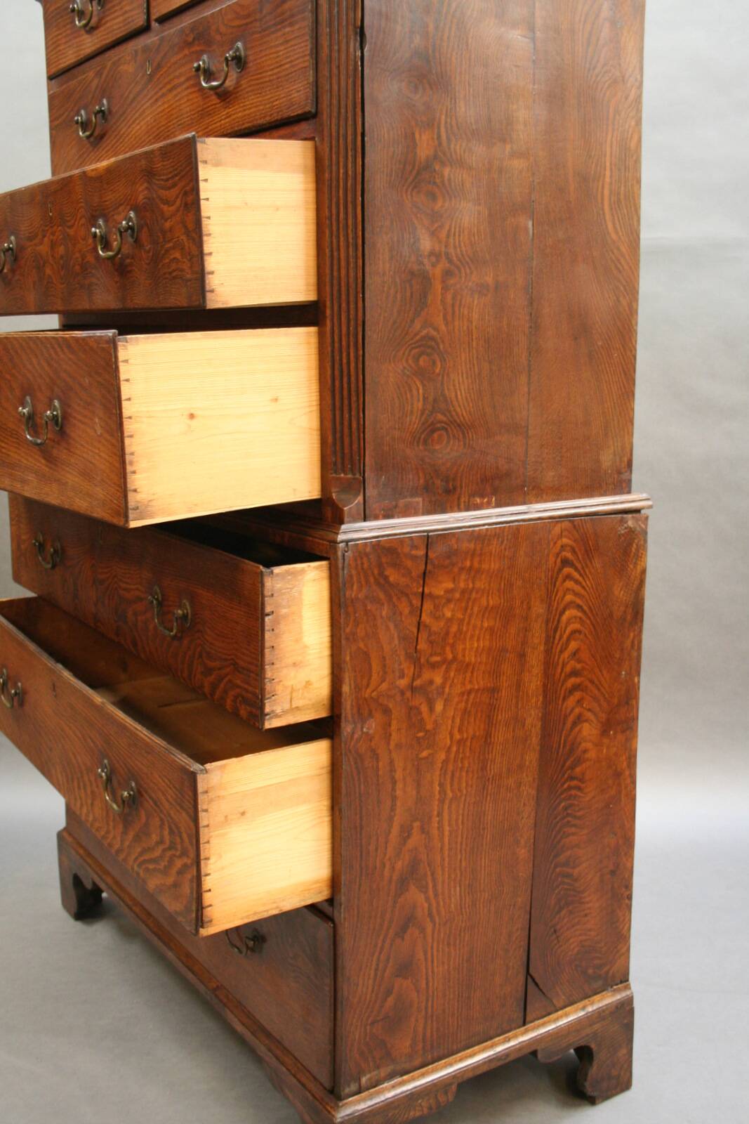 Rare George 111 Tallboy Chest Of Drawers