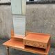 Vintage dressing table, marquetry, 50s / 60s