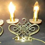 Paire de lampes Jules Leleu 1935