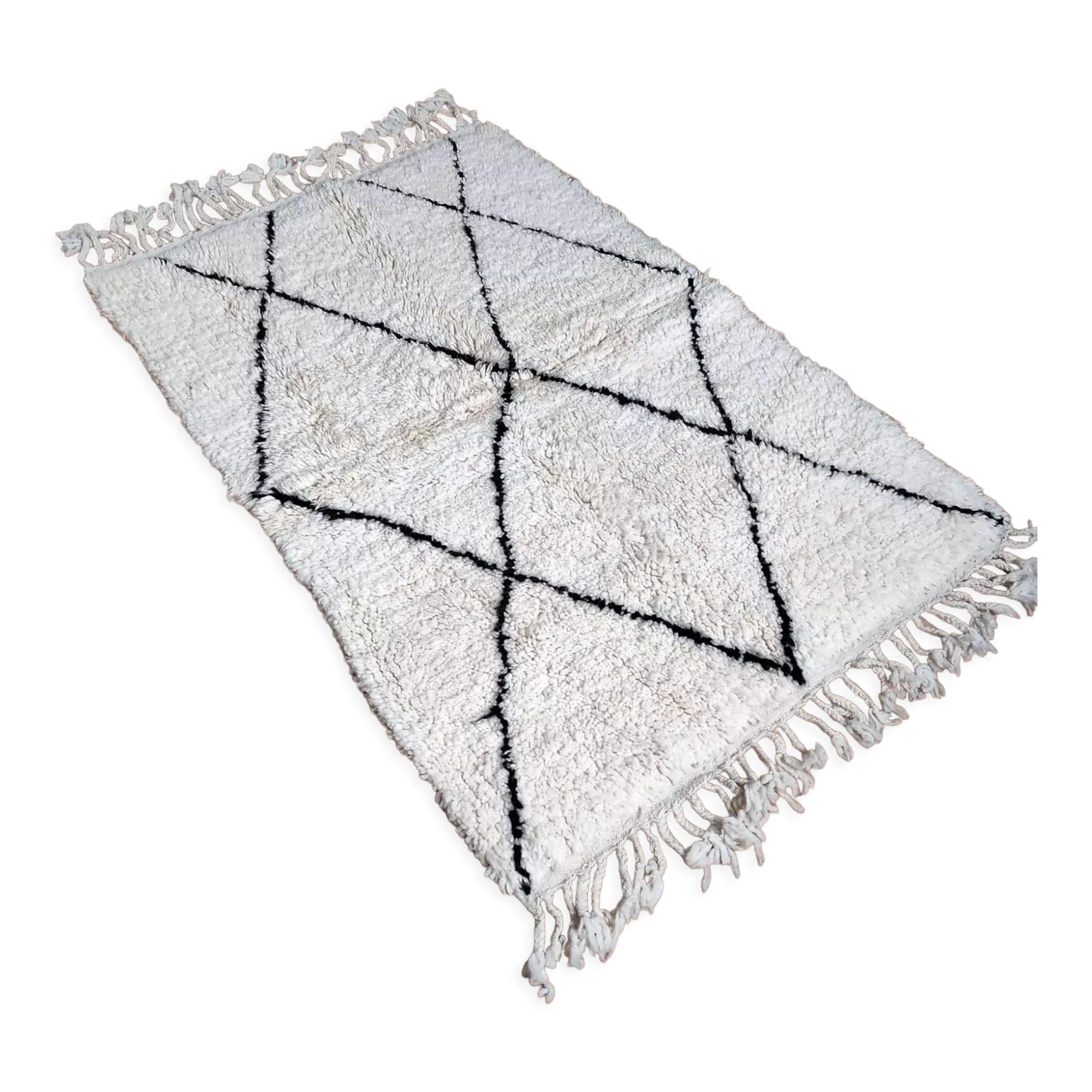 Berber carpet beni ouarain 1m65 by 95cm