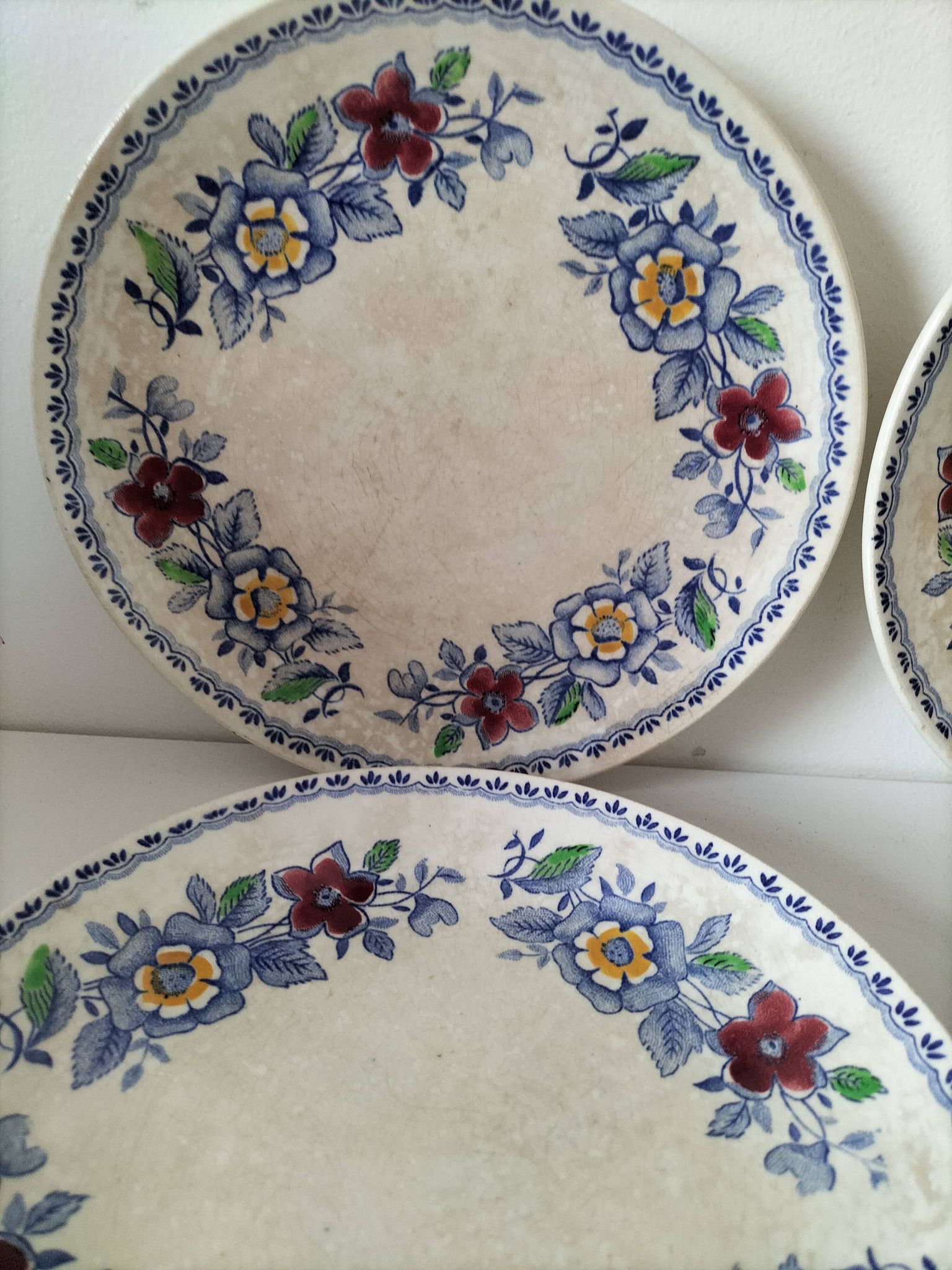 Assiettes Gien France