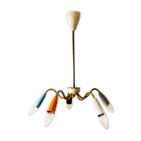 Lustre araignée vintage, Italie, 70's