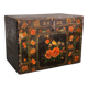 Illustrated Chinese wooden trunk with original patina (China, 1900) #26