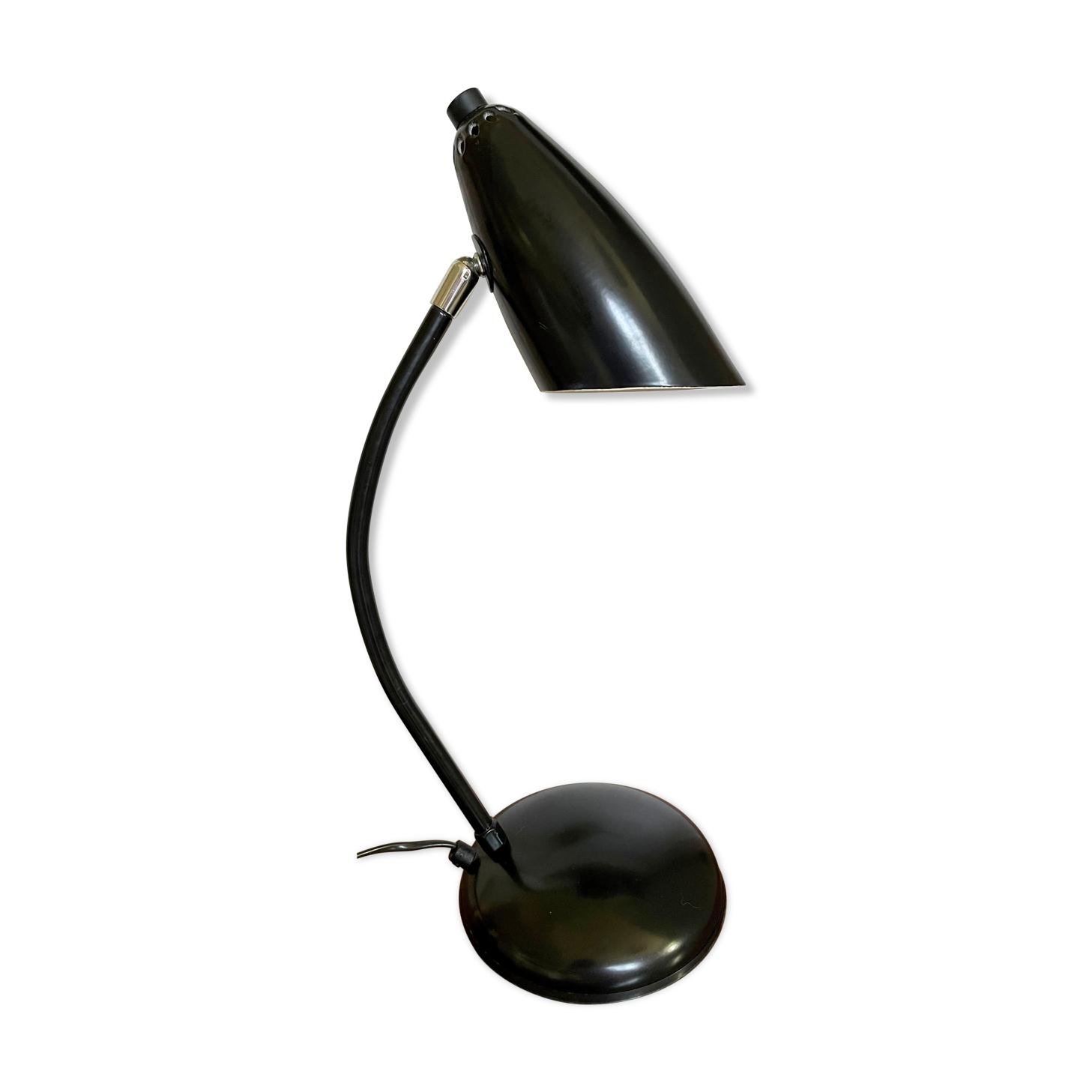 Lampe de bureau aluminor vintage