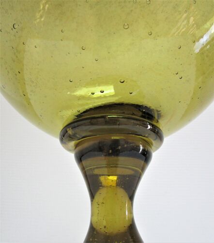 Vase verre bullé Biot XL H 38 cm