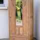 Armoire parisienne art déco bois brut