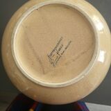 Salad bowl in sandstone of Sarreguemines