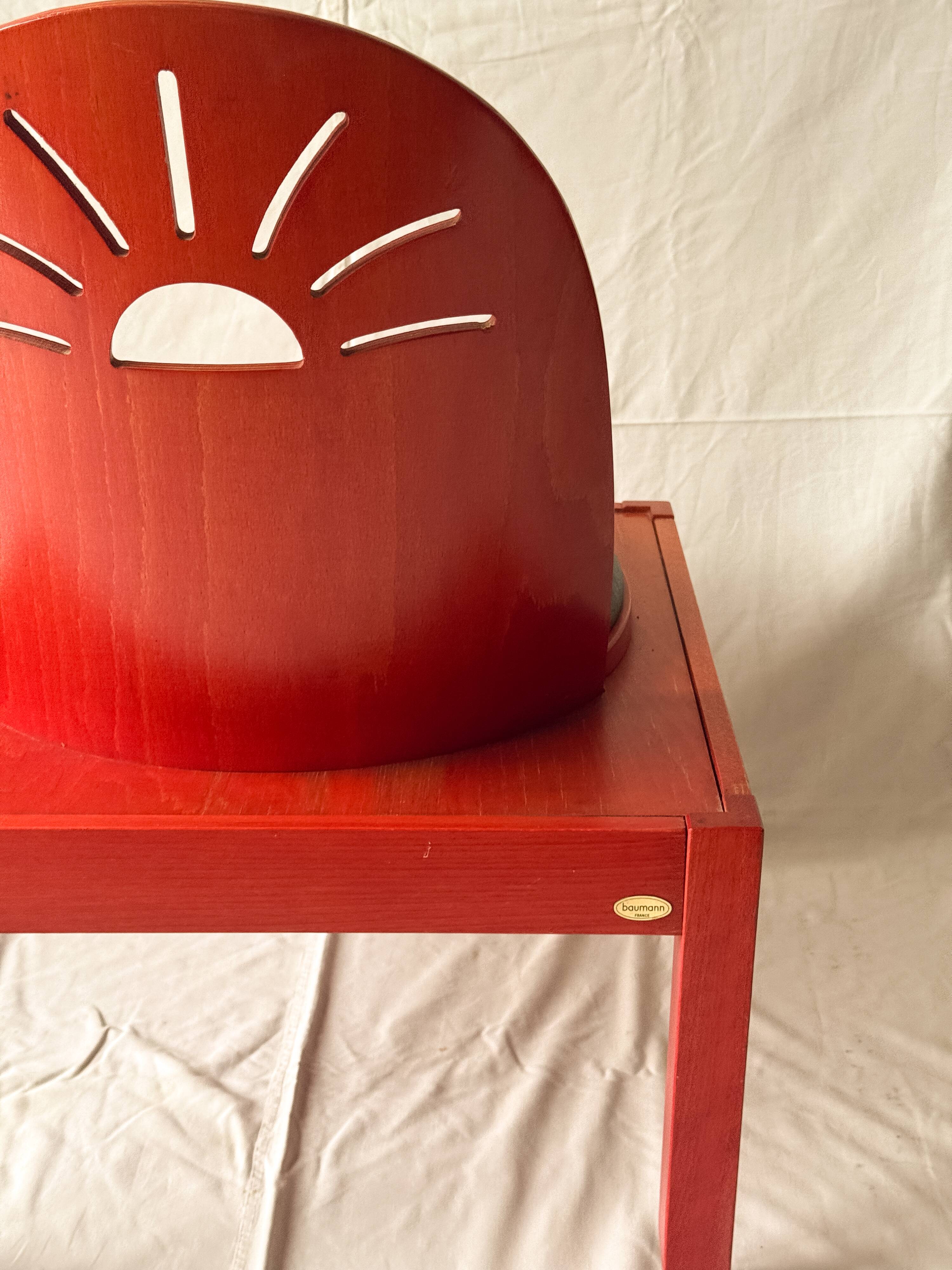 Modern armchair Baumann