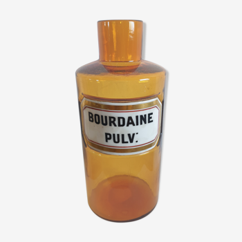 Pot de pharmacie bourdaine pulv