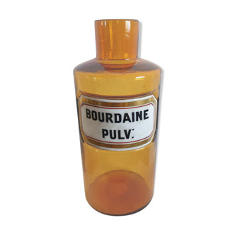 Pot de pharmacie bourdaine pulv