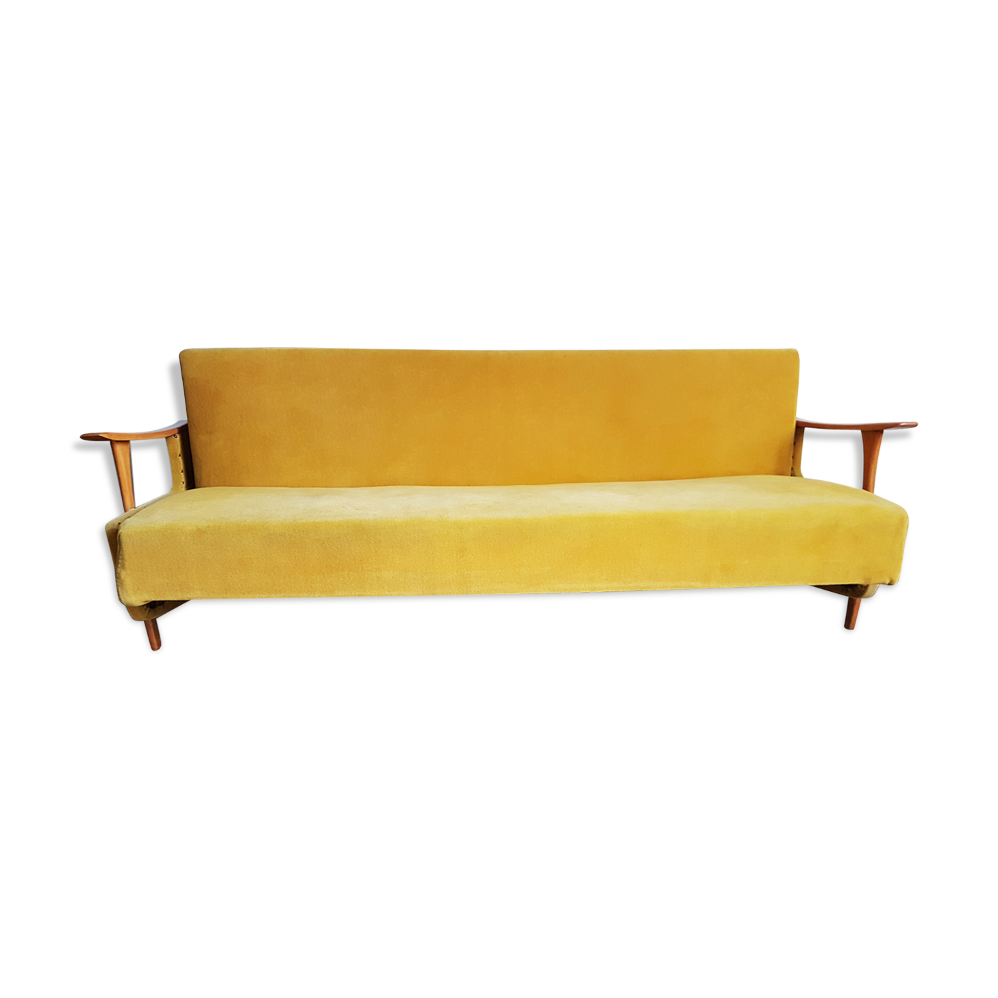 Banquette scandinave velours