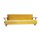 Banquette scandinave velours