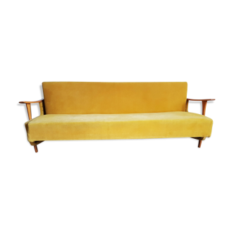 Banquette scandinave velours