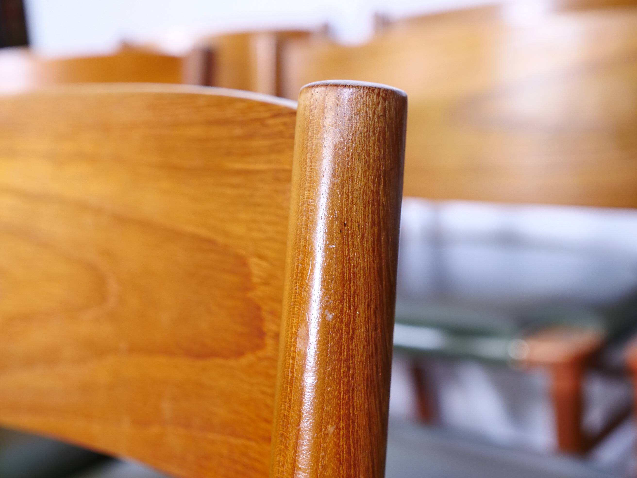 Teak Chairs by Georg Leowald for Wilkhahn, Set of 8 1960s