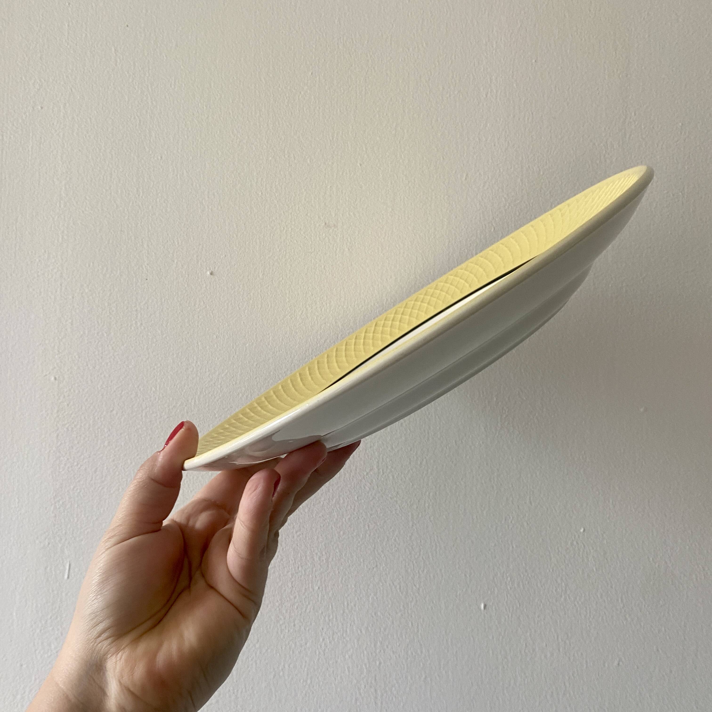 Lot of 4 vintage serving pieces Moulin des Loups