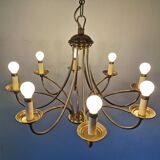 Brass chandelier 70/80