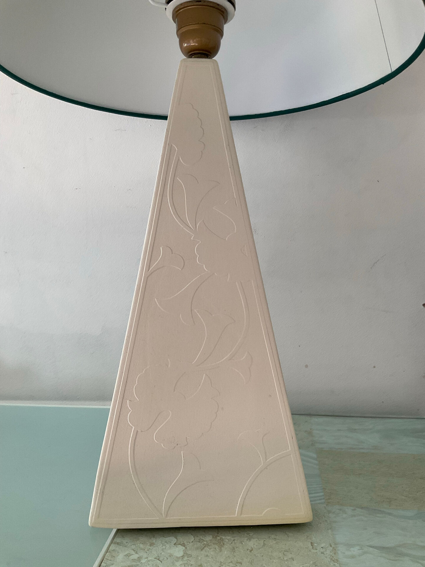 Vintage ceramic lamp by Louis Drimmer from the 70s-80s.