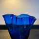 Duo of handkerchief vases in glass paste 70s-80s