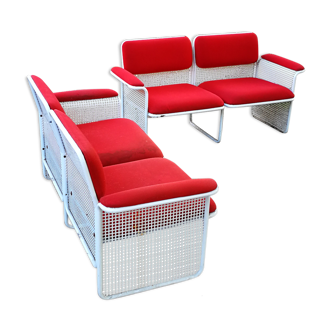 Pair of vintage benches design Talin