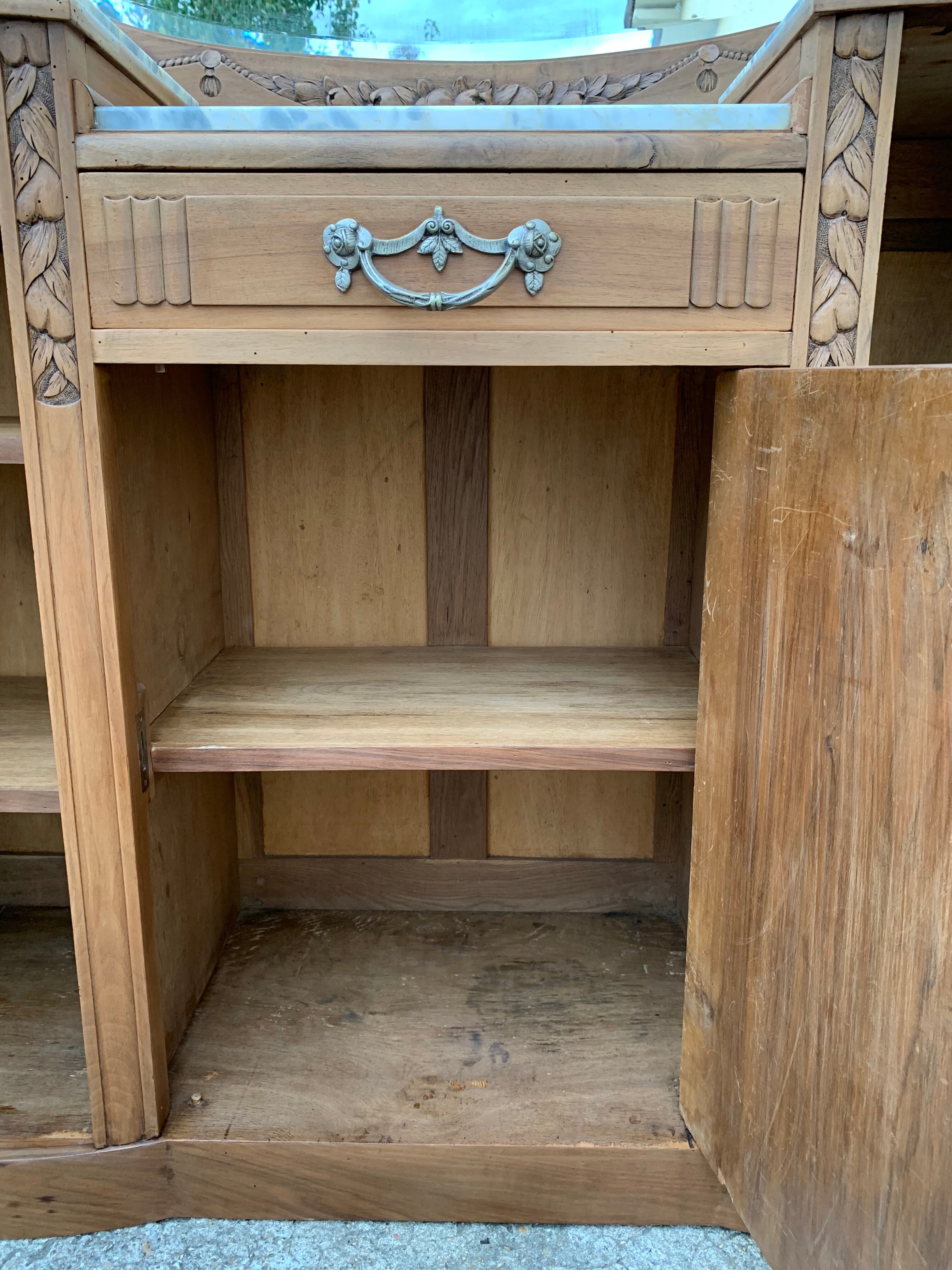 Art deco buffet walnut 1920