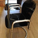 Pair of chairs "Dialogo" by Afra and Tobia Scarpa for BB ITALIA 1970