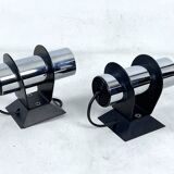 Targetti, pair of wall lamps model Elbow. Italy 1970s