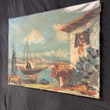 Mediterranean Marine, oil on canvas