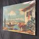 Marine Méditerranéenne, huile sur toile