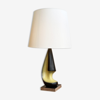 Lampe ceramique 1960 forme libre