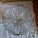 Small art deco vase in molded tempered glass